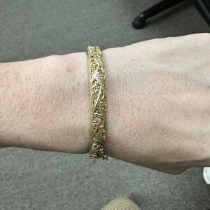 Preowned Gold-Plated Silver Bracelet